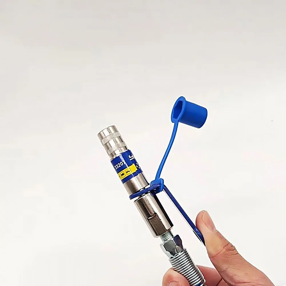 New Grease Coupler Heavy-Duty Quick Release Grease Gun Coupler NPTI/8 10000PSI with Cover Easy To Push Accessories
New Grease Coupler Heavy-Duty Quick Release Grease Gun Coupler NPTI/8 10000PSI with Cover Easy To Push Accessories
