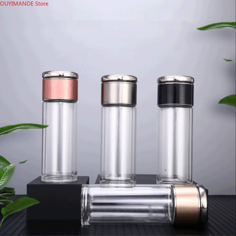 300/400ml Stylish High Borosilicate Glass Tea Cup, Tea and Water Separation Net Celebrity Tea Cup, Car Business Water Bottle
300/400ml Stylish High Borosilicate Glass Tea Cup, Tea and Water Separation Net Celebrity Tea Cup, Car Business Water Bottle