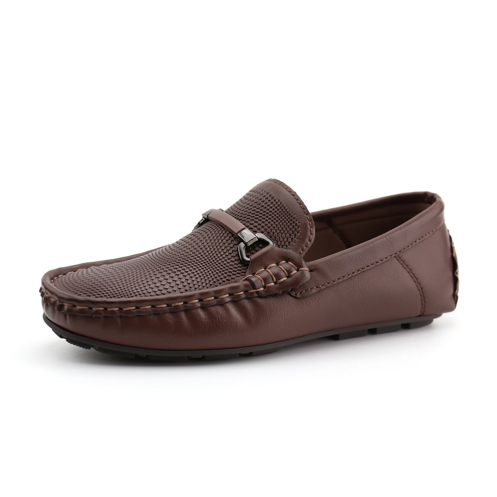 

brooman Kids Penny Loafer Casual Slip-On Moccasin Flats Boys Dress Shoes