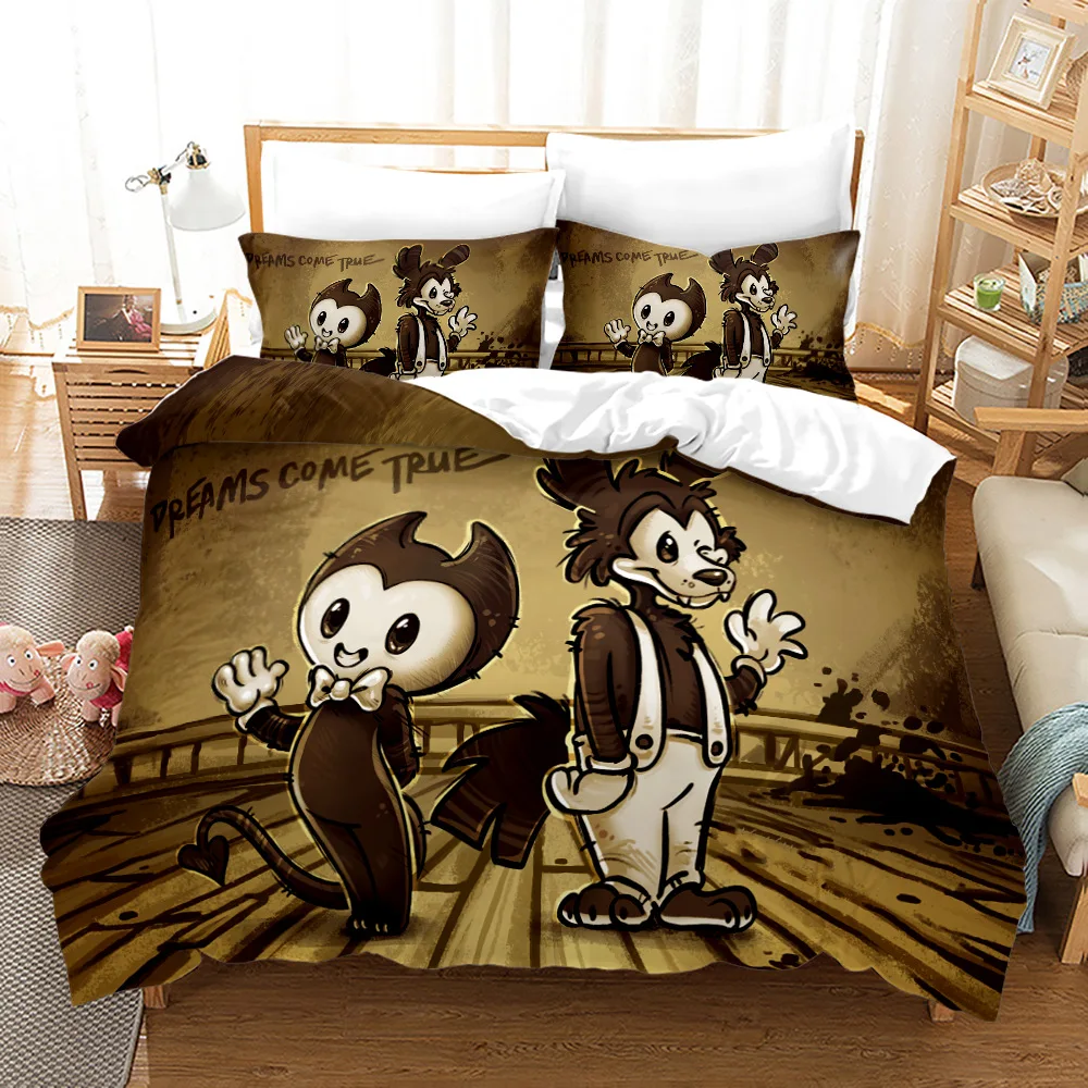 Twin Full Queen King Size Kawaii BatlM Bed Set Aldult Kid Bedroom Duvetcover Sets 3D Print Anime 014 BENDY Bedding Set Single
Twin Full Queen King Size Kawaii BatlM Bed Set Aldult Kid Bedroom Duvetcover Sets 3D Print Anime 014 BENDY Bedding Set Single