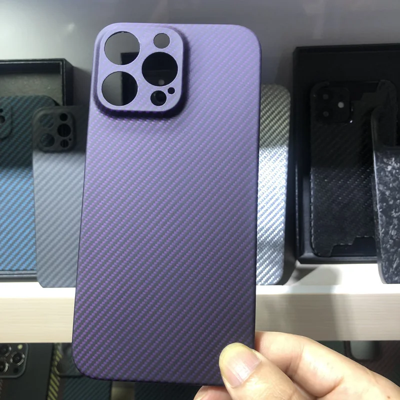 Ultra-thin Carbon Fiber Case for IPhone 14Pro Max /14Pro Aramid Fiber Cover Shockproof Protective Shell Phone Accessories
Ultra-thin Carbon Fiber Case for IPhone 14Pro Max /14Pro Aramid Fiber Cover Shockproof Protective Shell Phone Accessories