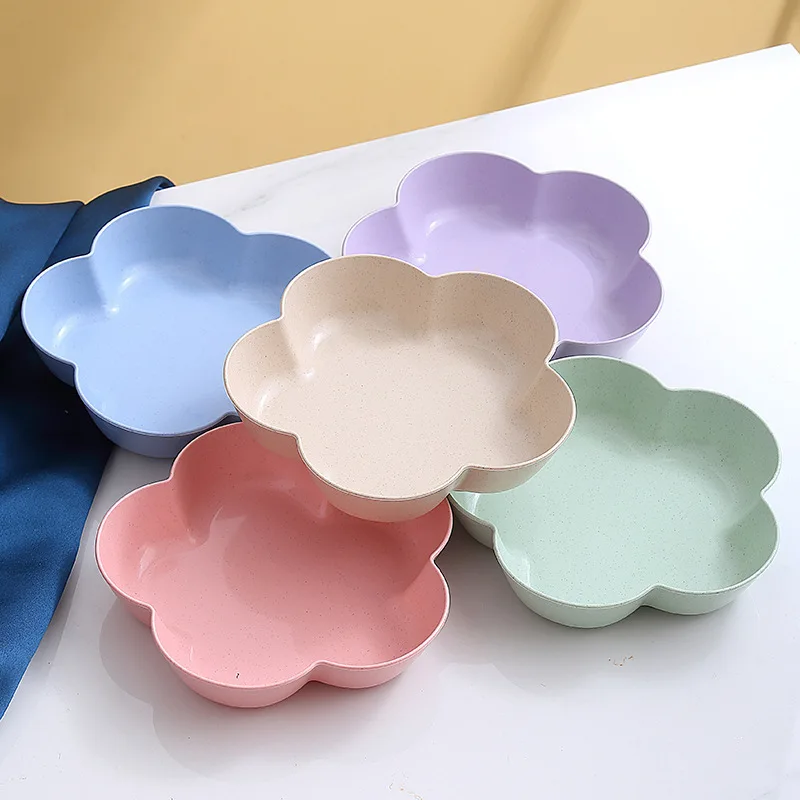 Wheat Straw Flower Plate Dessert Fruit Plate Good-looking Household Plate Dried Fruit Tray Bone Dish Cross-Border Wholesale
Wheat Straw Flower Plate Dessert Fruit Plate Good-looking Household Plate Dried Fruit Tray Bone Dish Cross-Border Wholesale