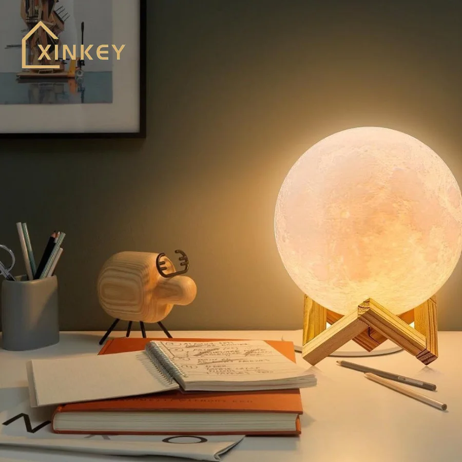 Dropship 3D Print Rechargeable Moon Lamp LED Night Light Creative Touch Switch Moon Light For Bedroom Decoration Birthday Gift
Dropship 3D Print Rechargeable Moon Lamp LED Night Light Creative Touch Switch Moon Light For Bedroom Decoration Birthday Gift