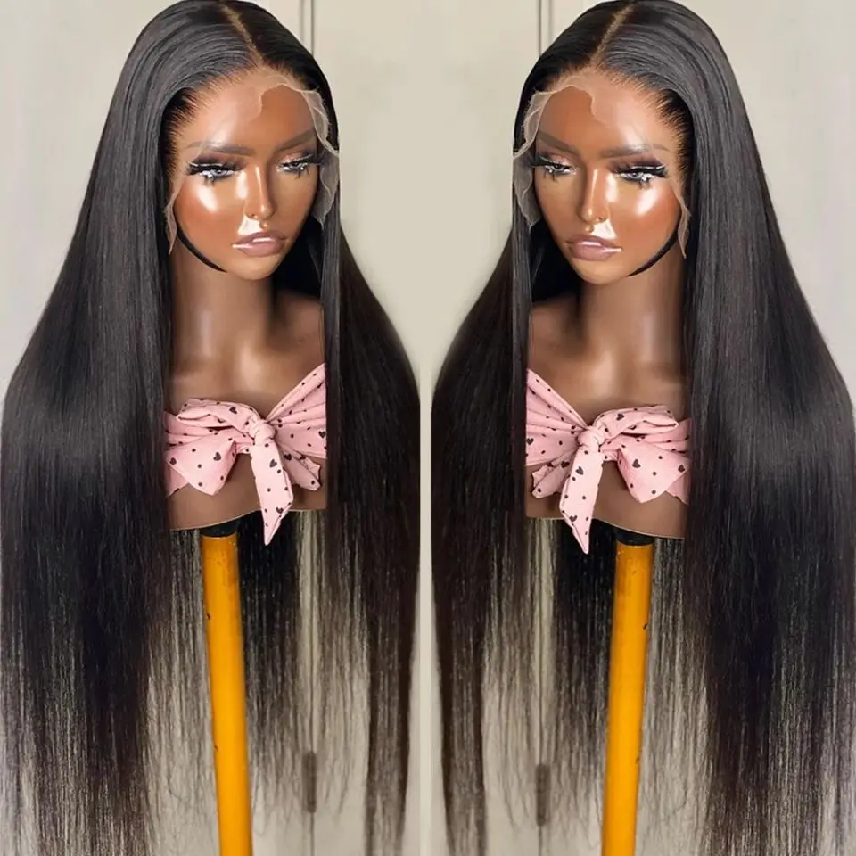 13x4 Straight HD Lace Front Wig Human Hair 30 34 Inch 5X5 Transparent Lace Closure Frontal Long Wigs For Black Women Human Hair
13x4 Straight HD Lace Front Wig Human Hair 30 34 Inch 5X5 Transparent Lace Closure Frontal Long Wigs For Black Women Human Hair