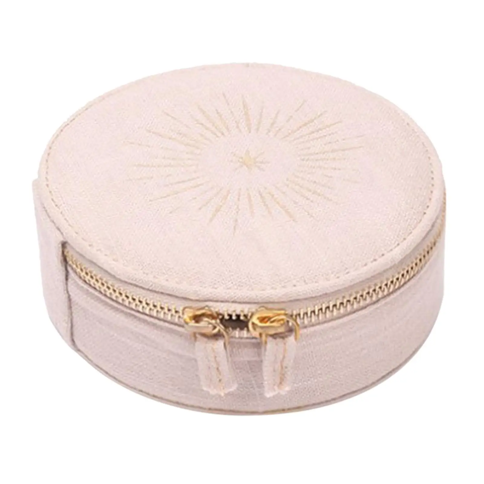 Portable Travel Jewelry Box Small Zipper Closure Linen Gift Jewelry Organizer for Bangles Bracelets Earrings Girlfriend Women
Portable Travel Jewelry Box Small Zipper Closure Linen Gift Jewelry Organizer for Bangles Bracelets Earrings Girlfriend Women