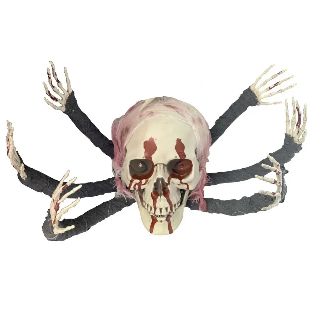 Skull Pendant Wide Application Eye-catching Decorative Wall Hanging Skull Haunted House Prop Skull Decoration for Festival
Skull Pendant Wide Application Eye-catching Decorative Wall Hanging Skull Haunted House Prop Skull Decoration for Festival