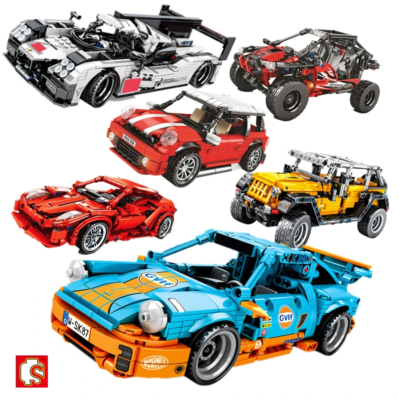 New Technical Bricks Series Sembo Block City Super Racers Speed Champion Super Car Model Building Blocks Child Kids Toys Gift
New Technical Bricks Series Sembo Block City Super Racers Speed Champion Super Car Model Building Blocks Child Kids Toys Gift