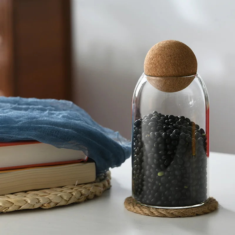 Round Ball Cork Glass Pot Sealed Tea Flower Storage Tank Bar Coffee Bean Display Bottle Household Glass Jars
Round Ball Cork Glass Pot Sealed Tea Flower Storage Tank Bar Coffee Bean Display Bottle Household Glass Jars