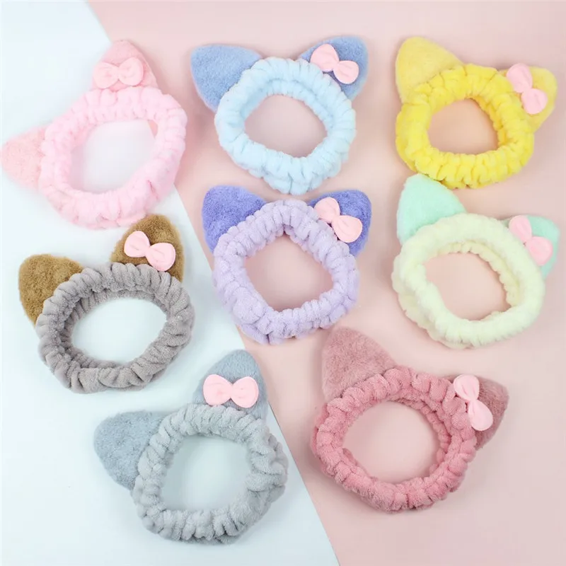 Cute Plush Cat Ears Headbands for Women Girls Sweet Soft Bow Hairbands Yoga Headwear Face Wash Makeup Hair Hoop Hair Accessories
Cute Plush Cat Ears Headbands for Women Girls Sweet Soft Bow Hairbands Yoga Headwear Face Wash Makeup Hair Hoop Hair Accessories
