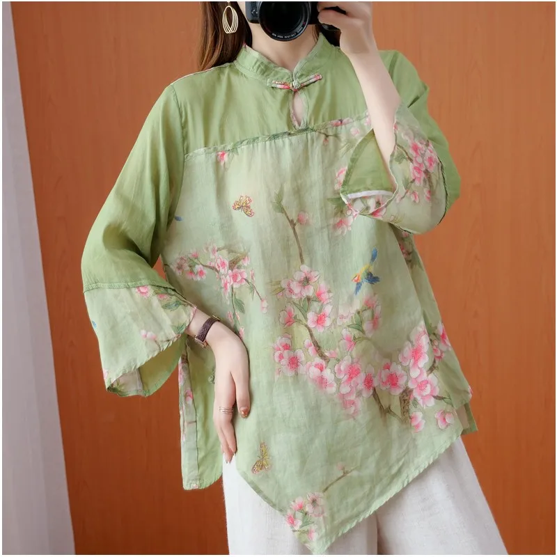 2022 Cheongsam Blouse Traditional Cheongsam Oriental Chinese Clothing For Women Tops Traditional Chinese Qipao Cheongsam Top Xxl
2022 Cheongsam Blouse Traditional Cheongsam Oriental Chinese Clothing For Women Tops Traditional Chinese Qipao Cheongsam Top Xxl