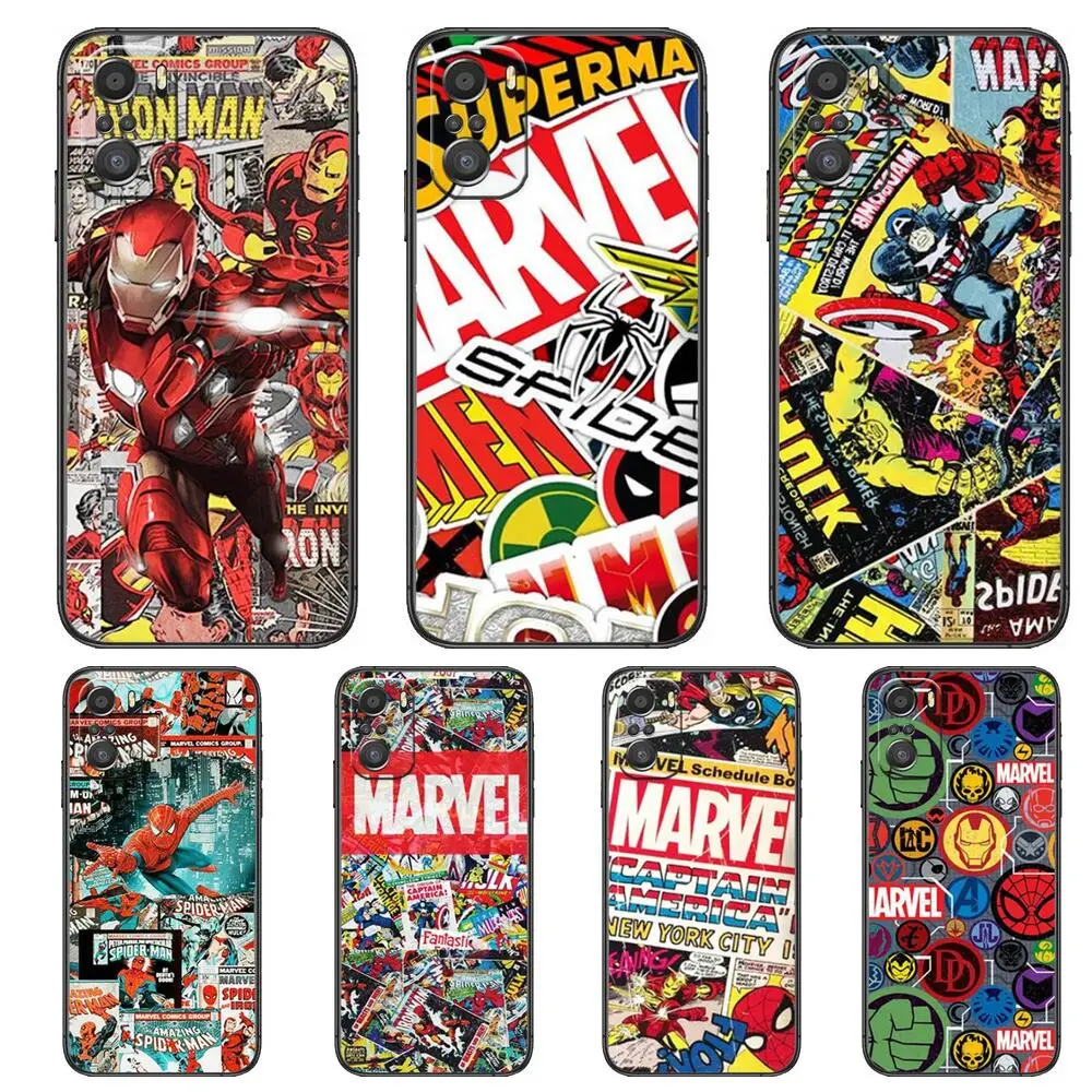 Marvel Comics Logo For Xiaomi Redmi Note 10S 10 9T 9S 9 8T 8 7S 7 6 5A 5 Pro Max Soft Black Phone Case
Marvel Comics Logo For Xiaomi Redmi Note 10S 10 9T 9S 9 8T 8 7S 7 6 5A 5 Pro Max Soft Black Phone Case