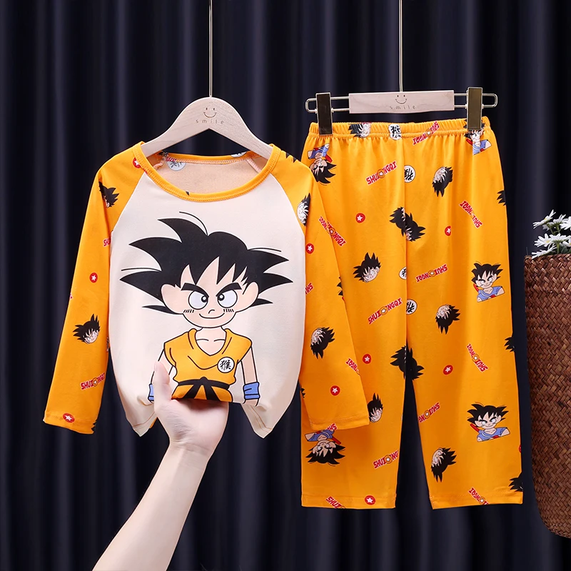 Dragon Ball Autumn Children Pyjamas For Boys And Girls Sets Milk Silk Cartoon Kid Tracksuit Home Wear Travel Casual Sleepwear
Dragon Ball Autumn Children Pyjamas For Boys And Girls Sets Milk Silk Cartoon Kid Tracksuit Home Wear Travel Casual Sleepwear