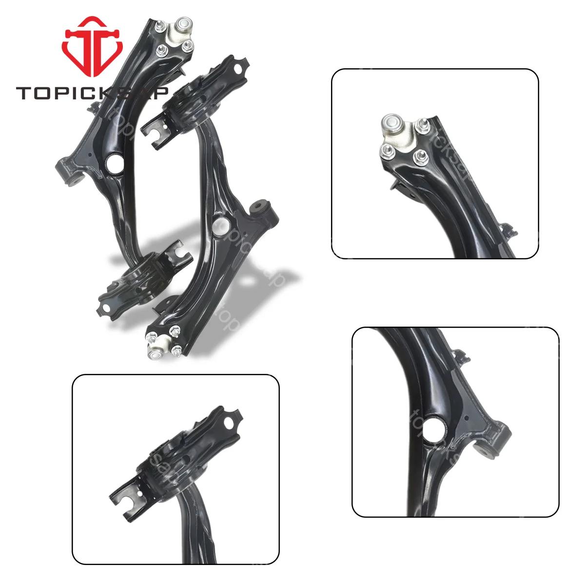 TOPICKSAP Pair of Front Lower Control Arm Kit Ball Joint Assembly Set of 2pcs for Honda CIVIC 2016 2017 2018 2019 2020 2021
TOPICKSAP Pair of Front Lower Control Arm Kit Ball Joint Assembly Set of 2pcs for Honda CIVIC 2016 2017 2018 2019 2020 2021