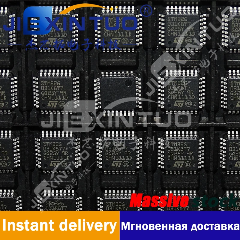 Микроконтроллер STM32G031K8T7 IC 32 бит 64 КБ FLASH 32LQFP Cortex®-M0 + STM32G0 микроконтроллер IC 32-разрядный одноъядерный 64 МГц 64 Кб (64K x 8)
Микроконтроллер STM32G031K8T7 IC 32 бит 64 КБ FLASH 32LQFP Cortex®-M0 + STM32G0 микроконтроллер IC 32-разрядный одноъядерный 64 МГц 64 Кб (64K x 8)