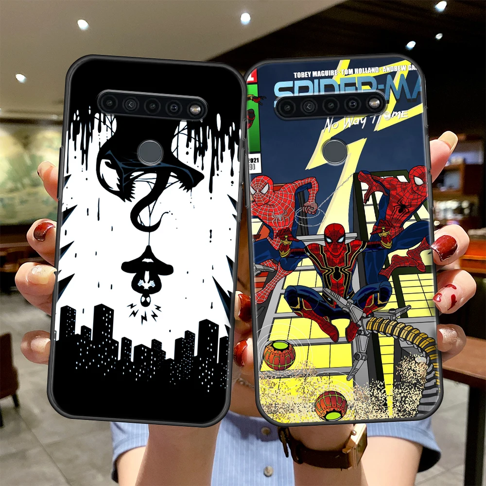 Celular Silicone Case Funda for LG K42 K41s G7 G8 ThinQ K50 K61 Q61 K71 K62 K51s G6 K50s Cell Style Superhero Spiderman Marvel
Celular Silicone Case Funda for LG K42 K41s G7 G8 ThinQ K50 K61 Q61 K71 K62 K51s G6 K50s Cell Style Superhero Spiderman Marvel