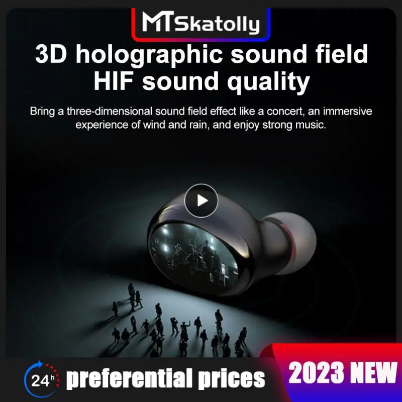 Voice Control Stereo Headphones Bilateral Stereo Wireless Headset Waterproof Tws 5.0 Noise Reduction In-ear
Voice Control Stereo Headphones Bilateral Stereo Wireless Headset Waterproof Tws 5.0 Noise Reduction In-ear