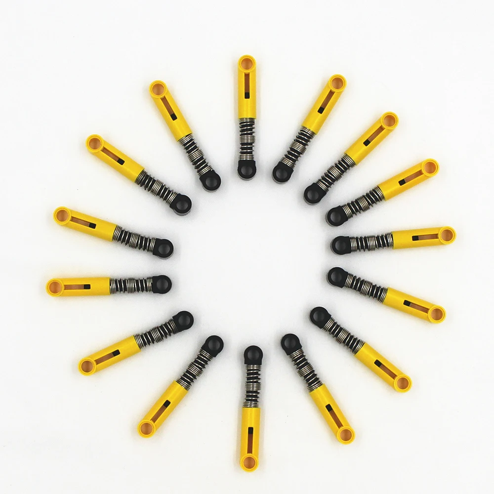 Детали, технические строительные блоки, самоблокирующиеся блоки, амортизатор 76537 л (жесткая пружина), 3 цвета, совместимы с MOC
Детали, технические строительные блоки, самоблокирующиеся блоки, амортизатор 76537 л (жесткая пружина), 3 цвета, совместимы с MOC