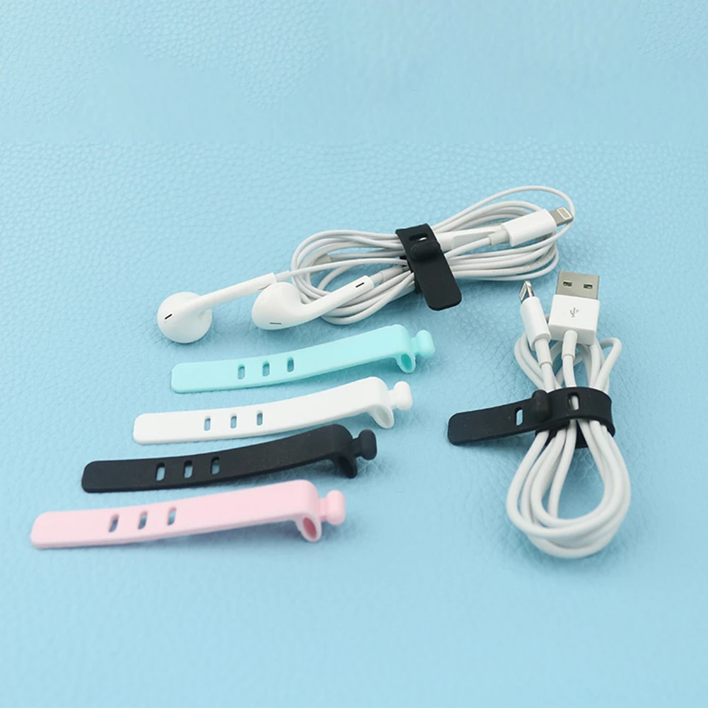 1PC Cable Organizer Earphone Clip Charger Cord Management Silicone Wire Manager Holder Data Line Winder Straps
1PC Cable Organizer Earphone Clip Charger Cord Management Silicone Wire Manager Holder Data Line Winder Straps