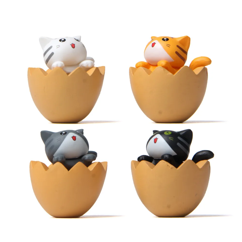 Kawaii Open Month Cat In The Eggshell Figurines Doll House Figure Dollhouse Desktop Mini Miniature Set Home Decoration Sculpture
Kawaii Open Month Cat In The Eggshell Figurines Doll House Figure Dollhouse Desktop Mini Miniature Set Home Decoration Sculpture