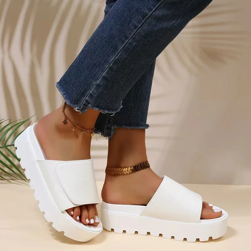 Summer Fashion Rome Women's Comfortable Sandals Shoes Woman Peep-toe Sandals Thick Sole Flat Casual Shoes Female Sandalias
Summer Fashion Rome Women's Comfortable Sandals Shoes Woman Peep-toe Sandals Thick Sole Flat Casual Shoes Female Sandalias