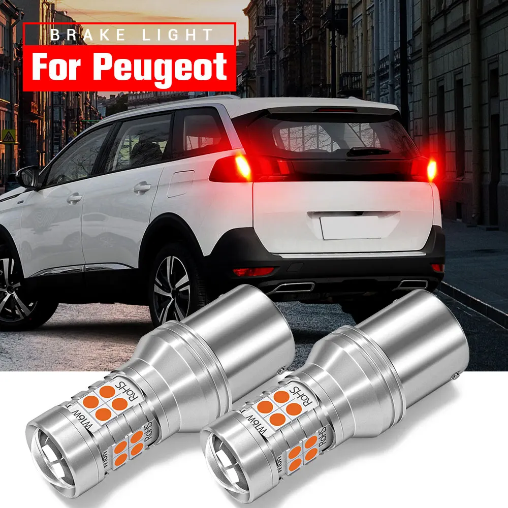 2pcs LED Brake Light Lamp Blub P21W BA15S 1156 Canbus For Peugeot 2008 207 CC SW 208 307 5008 Bipper Tepee 2008-2016 
2pcs LED Brake Light Lamp Blub P21W BA15S 1156 Canbus For Peugeot 2008 207 CC SW 208 307 5008 Bipper Tepee 2008-2016