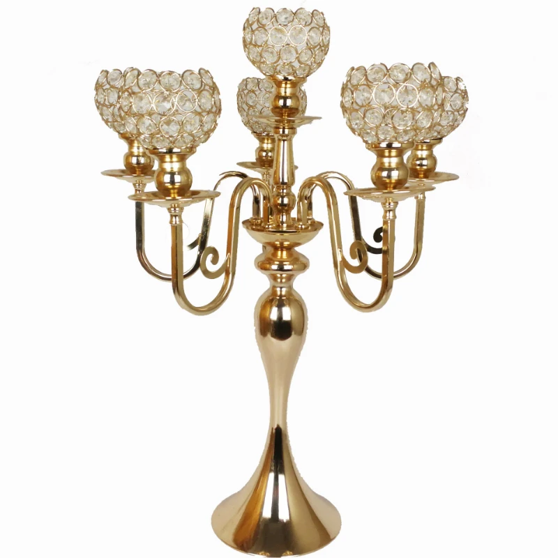 Royal Candlestick 6 Arm Tall Lantern Candle Holders Wedding Decoration Candle Stands Gold Silver Crystal Metal Candlestick
Royal Candlestick 6 Arm Tall Lantern Candle Holders Wedding Decoration Candle Stands Gold Silver Crystal Metal Candlestick