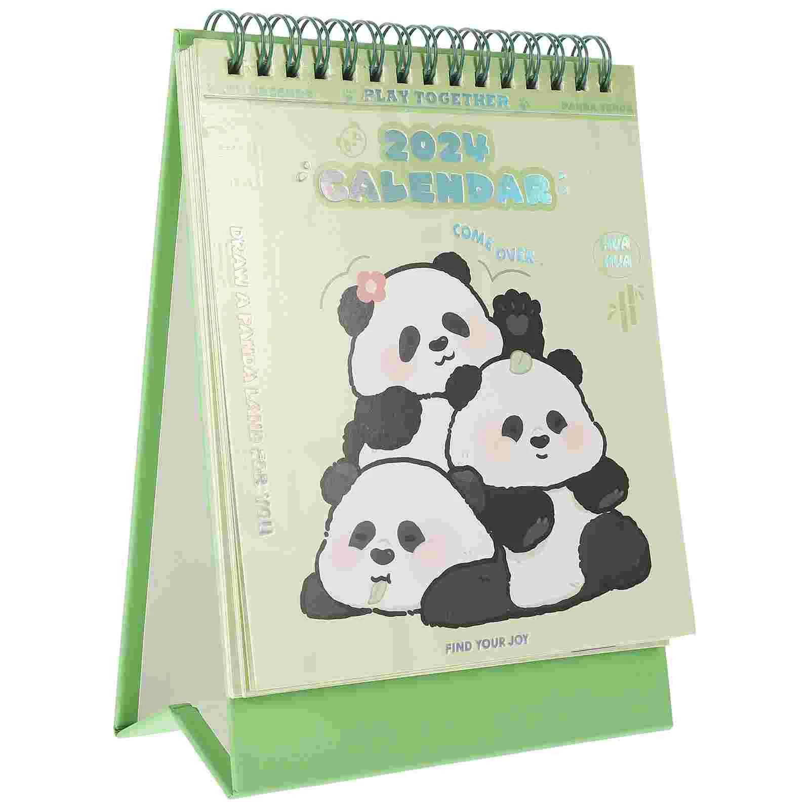 Household Desk Calendar Panda Pattern Desk Calendar Delicate Standing Desk Calendar
Household Desk Calendar Panda Pattern Desk Calendar Delicate Standing Desk Calendar