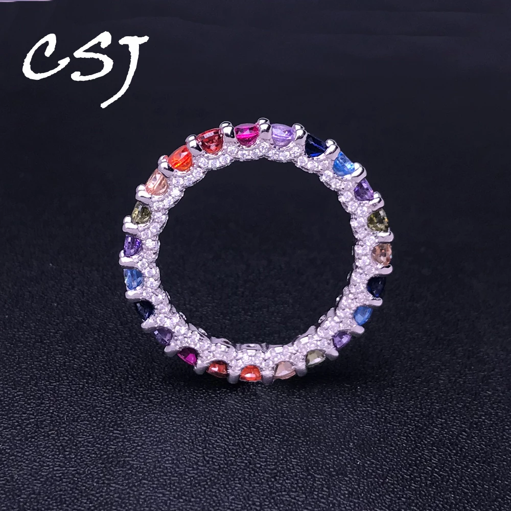 CSJ 925 пробы, серебряное, белое золото, Круглый, отличный покрой, Moissanite CZ кольцо для девочек, Коктейльные ювелирные изделия
CSJ 925 пробы, серебряное, белое золото, Круглый, отличный покрой, Moissanite CZ кольцо для девочек, Коктейльные ювелирные изделия