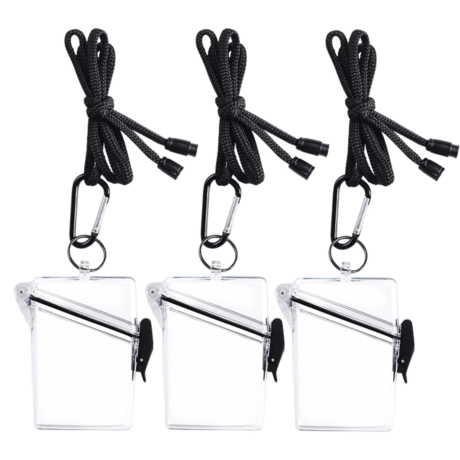 3pcs Waterproof Clear Paddle Sports Coin Badges Convenient Large Capacity Simple Card Holders Surfing Keys Lanyard And Carabiner
3pcs Waterproof Clear Paddle Sports Coin Badges Convenient Large Capacity Simple Card Holders Surfing Keys Lanyard And Carabiner