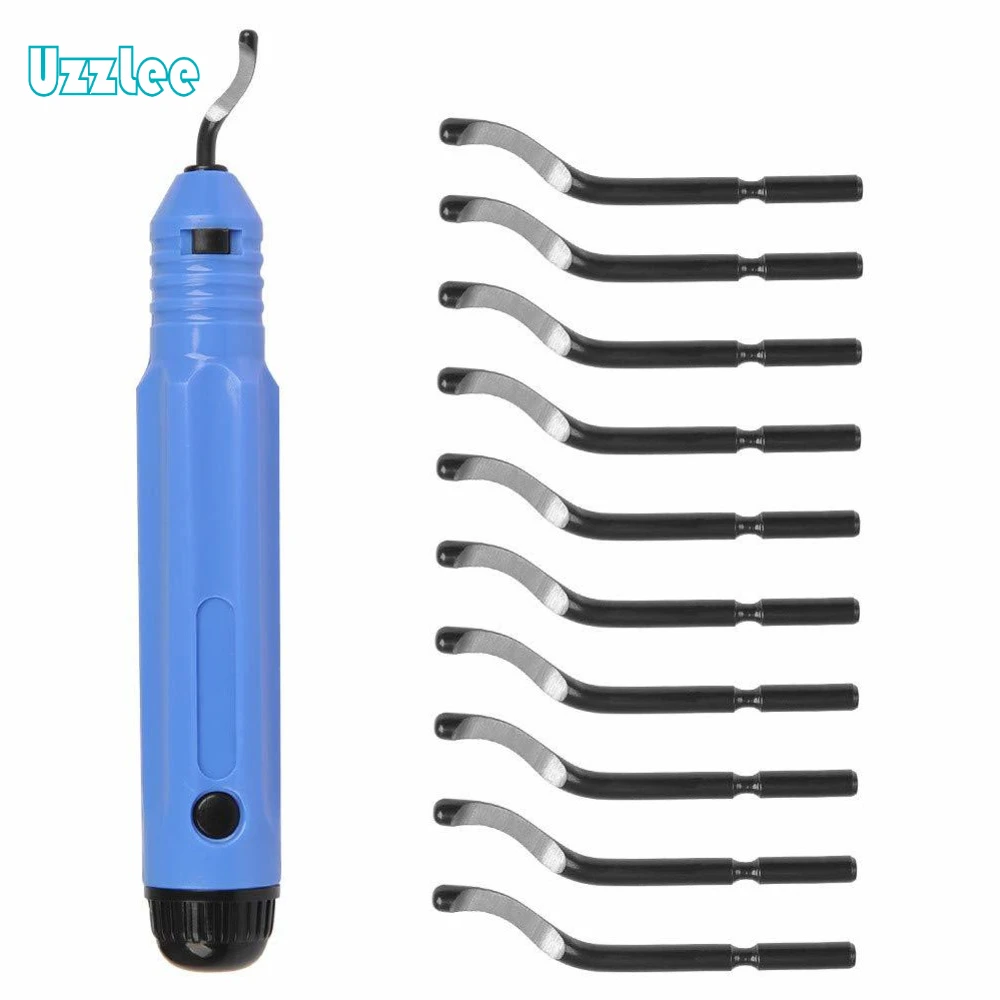 1/10 pcs Metal Deburring Tool Kit Deburring Cutters, Handle with a Blade, or 10pcs Extra BS1010 Deburring Blades, Burr Remover
1/10 pcs Metal Deburring Tool Kit Deburring Cutters, Handle with a Blade, or 10pcs Extra BS1010 Deburring Blades, Burr Remover