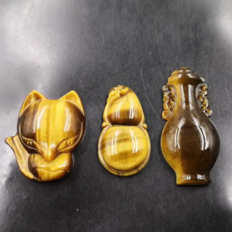 Natural Tiger Eye Stone Fox Beads For Jewelry Making Diy Bracelet Charms Necklace Pendant Tigers Eye Crystal Gourd Vase Bead
Natural Tiger Eye Stone Fox Beads For Jewelry Making Diy Bracelet Charms Necklace Pendant Tigers Eye Crystal Gourd Vase Bead