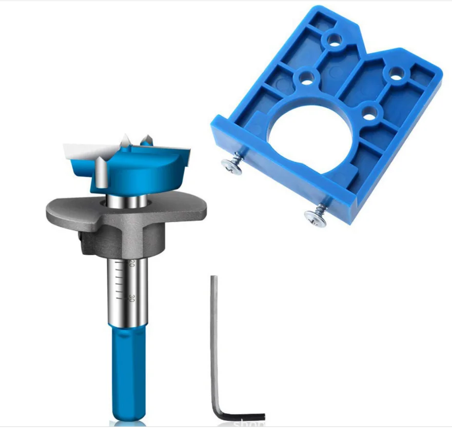 Adjustable 35mm Hinge Hole Locator Hinge Drilling Woodworking Tool Concealed Guide Hinge Hole Drill Guide Locator Hole Opener
Adjustable 35mm Hinge Hole Locator Hinge Drilling Woodworking Tool Concealed Guide Hinge Hole Drill Guide Locator Hole Opener