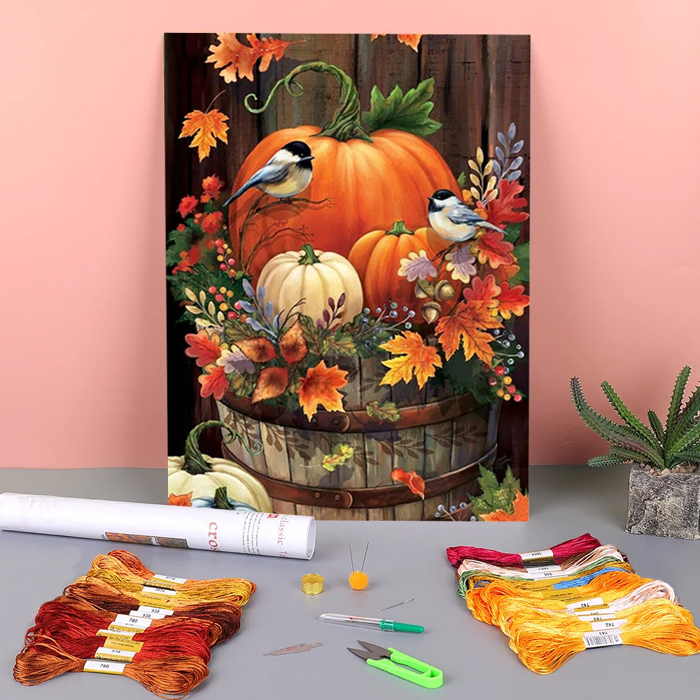 Animalbird Printed Canvas 11CT Cross-Stitch Kit Embroidery DMC Threads Handmade Knitting Painting Sewing Counted Promotions
Animalbird Printed Canvas 11CT Cross-Stitch Kit Embroidery DMC Threads Handmade Knitting Painting Sewing Counted Promotions