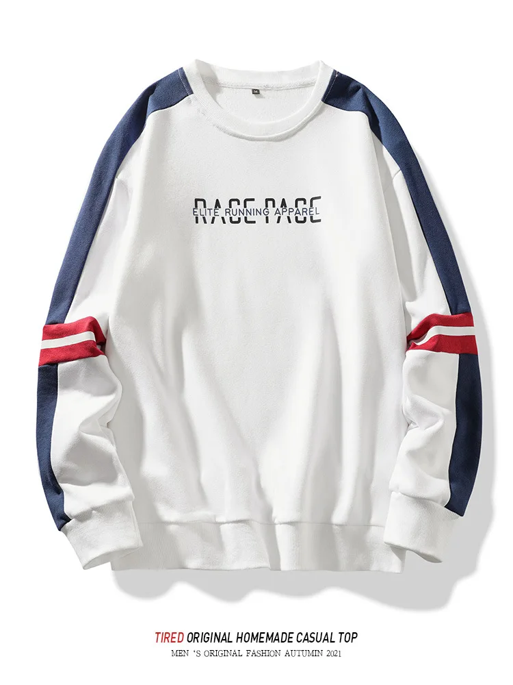 Long-sleeved t-shirt cotton men's tide brand ins loose casual thin sweater bottoming shirt top hit color printing
Long-sleeved t-shirt cotton men's tide brand ins loose casual thin sweater bottoming shirt top hit color printing