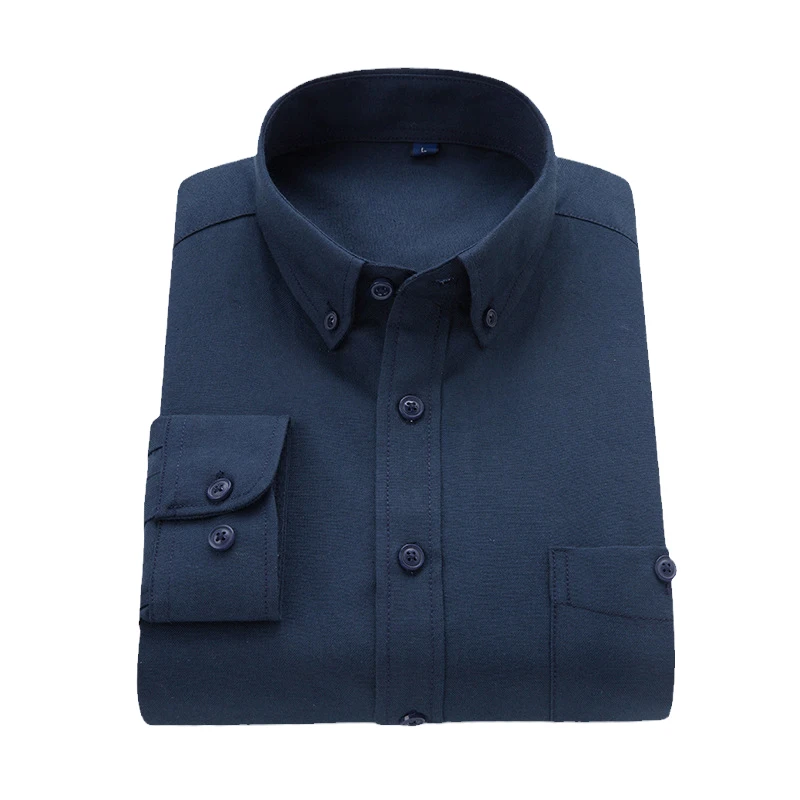 New Men's Oxford Spinning Long Sleeve Shirt Long Sleeve Korean Fit Youth Solid Color Simple Men's Shirt
New Men's Oxford Spinning Long Sleeve Shirt Long Sleeve Korean Fit Youth Solid Color Simple Men's Shirt