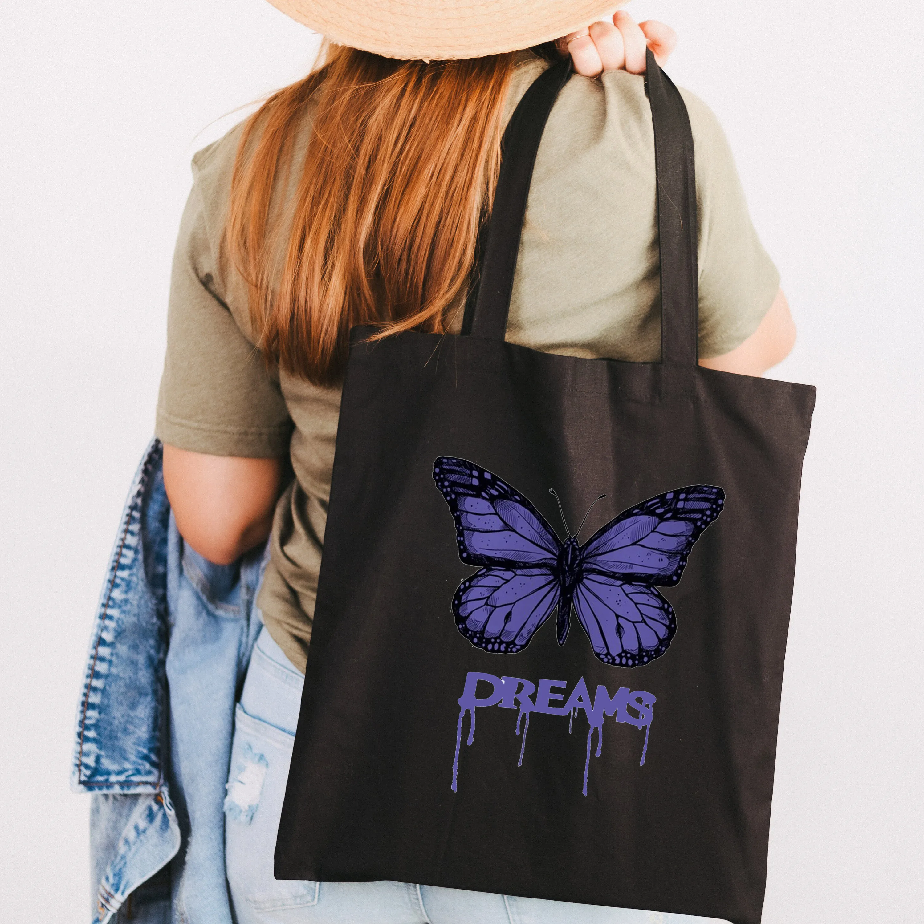 Butterfly Punk Black Canvas Women Shopping Bags Girl Shoulder Cloth Bags Reusable Shopper Teacher Student Book Bags
Butterfly Punk Black Canvas Women Shopping Bags Girl Shoulder Cloth Bags Reusable Shopper Teacher Student Book Bags