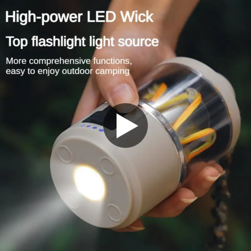 Многофункциональная лампа для кемпинга, бытовой портативный фонарь с плавным затемнением и длительным сроком службы батареи для кемпинга и рыбалки 
Многофункциональная лампа для кемпинга, бытовой портативный фонарь с плавным затемнением и длительным сроком службы батареи для кемпинга и рыбалки