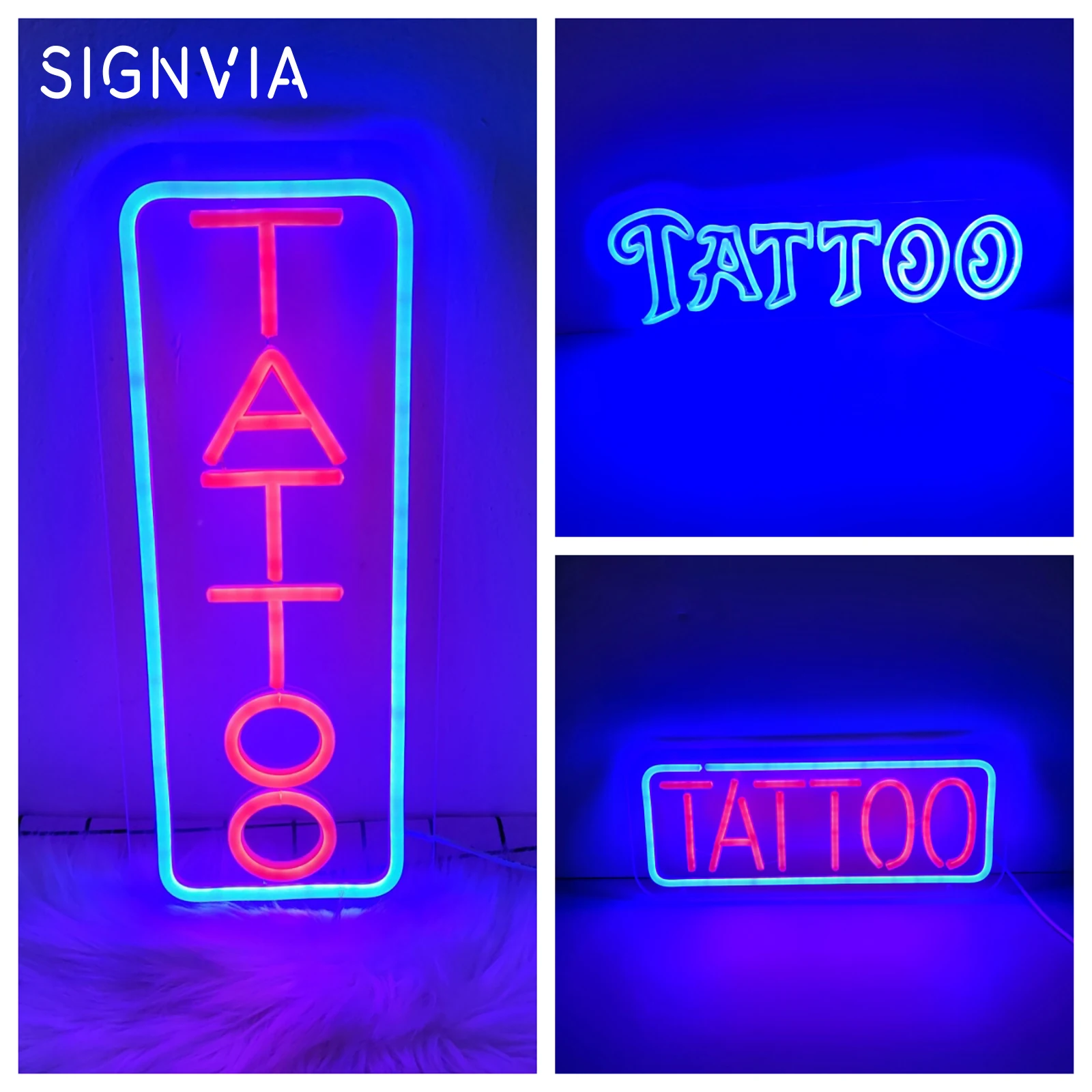 Tattoo Neon Sign LED Neon Light for Tattoo Salon Studio Shop LED Business Stores Home Art Room Wall Decoration USB Night Lights
Tattoo Neon Sign LED Neon Light for Tattoo Salon Studio Shop LED Business Stores Home Art Room Wall Decoration USB Night Lights