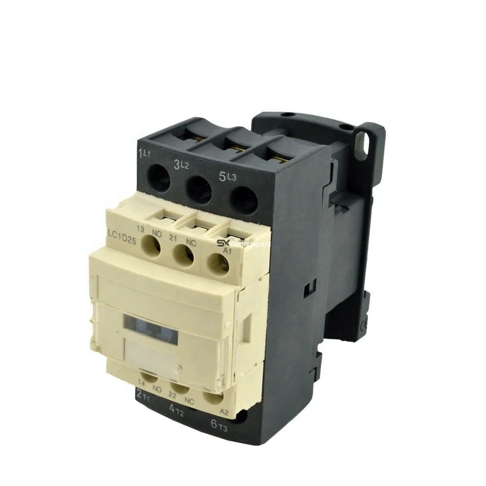 LC1-D25 M7C 3P+NO+NC Telemecanique Ac Contactor 220v Single Phase Electric Contactor
LC1-D25 M7C 3P+NO+NC Telemecanique Ac Contactor 220v Single Phase Electric Contactor