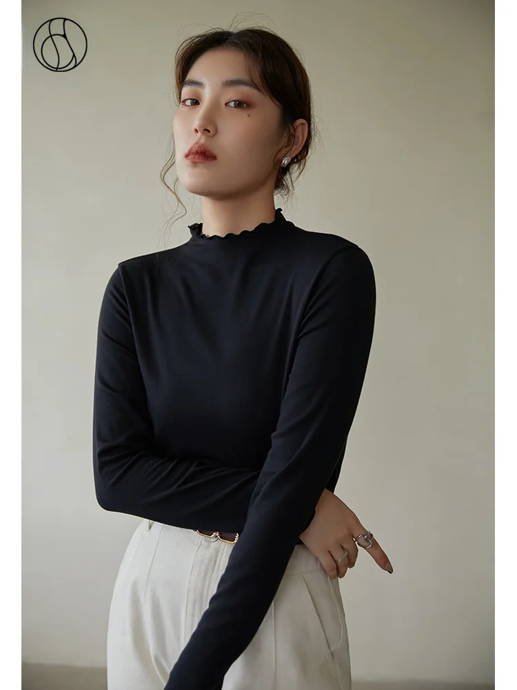 DUSHU Women Turtleneck Pullover Long Full Sleeve Solid Casual Slim Tops 2023 Spring Autum New Soft Sweater For Women
DUSHU Women Turtleneck Pullover Long Full Sleeve Solid Casual Slim Tops 2023 Spring Autum New Soft Sweater For Women