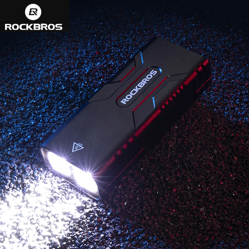 ROCKBROS Handlebar 850 Lumen Bike Light Mountain Road Bicycle Flashlight 10000mAh Power Bank Headlight Holder Front Cycling Lamp
ROCKBROS Handlebar 850 Lumen Bike Light Mountain Road Bicycle Flashlight 10000mAh Power Bank Headlight Holder Front Cycling Lamp