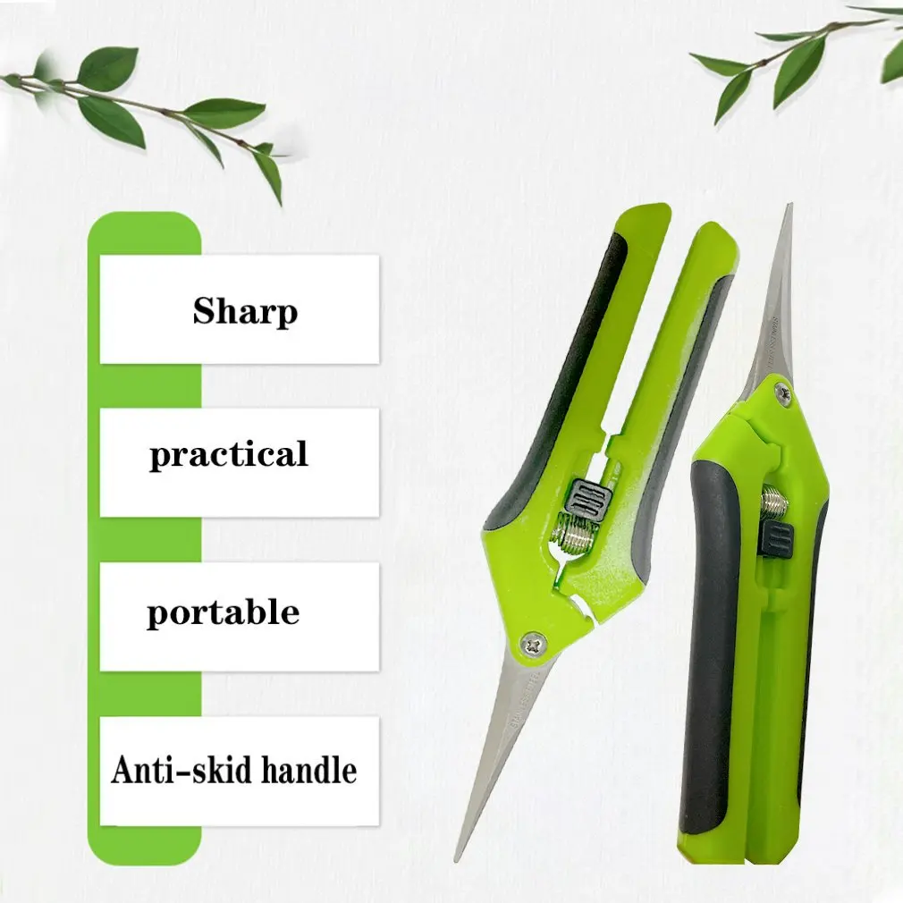 Garden Pruning Shears Stainless Steel Pruning Tools Garden tools Scissors Cutter Fruit Picking Weed Home Potted Branches Pruner
Garden Pruning Shears Stainless Steel Pruning Tools Garden tools Scissors Cutter Fruit Picking Weed Home Potted Branches Pruner