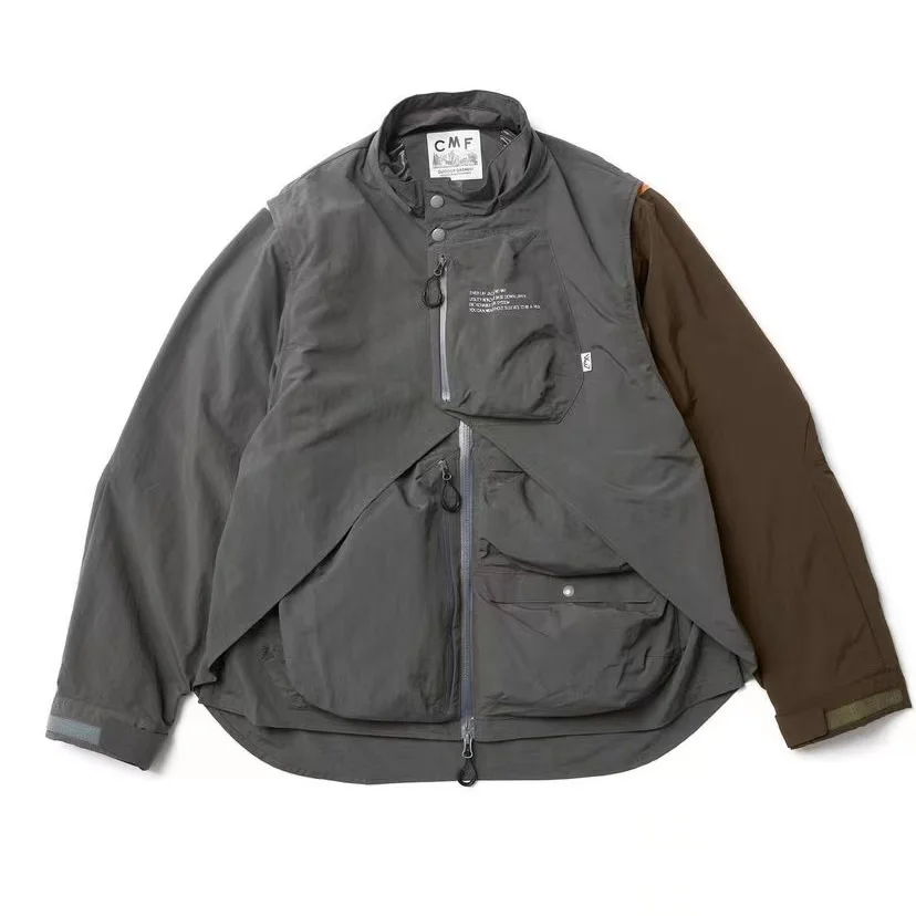 COMFY Japanese CMF City Functional Multi Pocket Waterproof Deconstructed Splice Detachable Sleeve Vest Coat Charge Jacket
COMFY Japanese CMF City Functional Multi Pocket Waterproof Deconstructed Splice Detachable Sleeve Vest Coat Charge Jacket