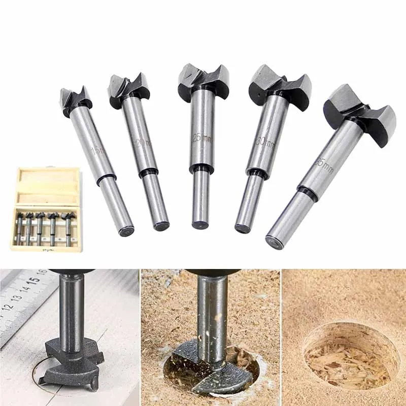 Wood Drill Bit Self Centering Hole Saw Cutter Woodworking Hole Opener Drill Bits Drilling Tools Round Shank Hinge Drilling Bits
Wood Drill Bit Self Centering Hole Saw Cutter Woodworking Hole Opener Drill Bits Drilling Tools Round Shank Hinge Drilling Bits