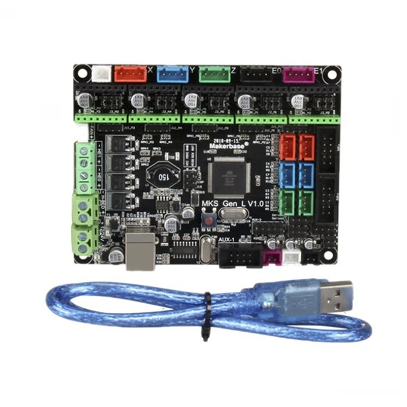 3D Printer Motherboard MKS Gen-L V2.1 Motherboard Compatible With Ramps Open Source Marlin 
3D Printer Motherboard MKS Gen-L V2.1 Motherboard Compatible With Ramps Open Source Marlin