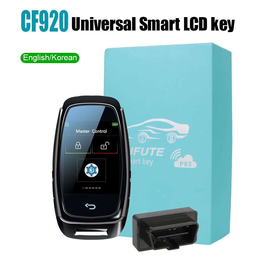 For All Keyless Button Start Keyless Entry Automatic Door Lock English Korean CF920 Universal Modified Smart Car LCD Key 
For All Keyless Button Start Keyless Entry Automatic Door Lock English Korean CF920 Universal Modified Smart Car LCD Key