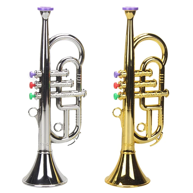 Trumpet 3 Tones 3 Colored Keys Simulation Play Mini Musical Wind Instruments For Children Birthday Party Toy
Trumpet 3 Tones 3 Colored Keys Simulation Play Mini Musical Wind Instruments For Children Birthday Party Toy