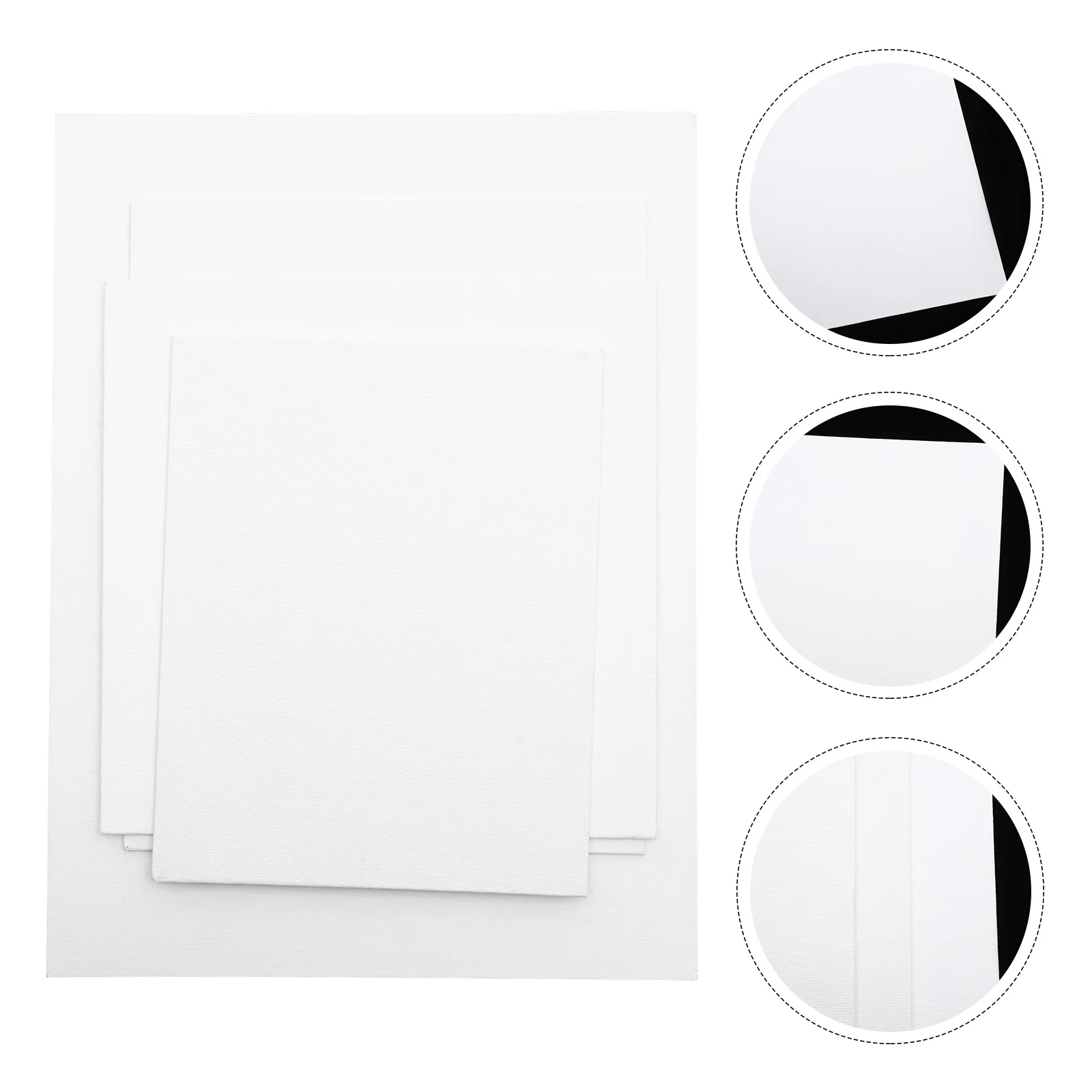 

Canvas Painting Stretched Boards Cotton Blank Round Wrapped Gallery Board Professional Primed Frame Hexagon Panel Panels Mini