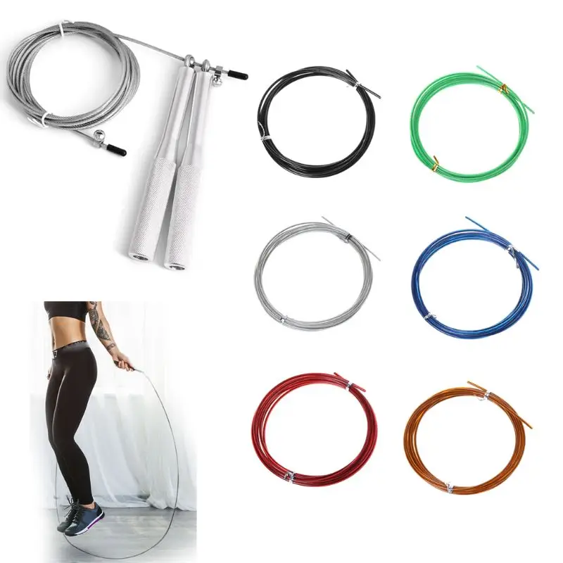 Wire Rope Spiral Skipping Rope 3m Spare Fitness Rope Replaceable Wire Rope Metal Speed Skipping Rope Skipping Rope
Wire Rope Spiral Skipping Rope 3m Spare Fitness Rope Replaceable Wire Rope Metal Speed Skipping Rope Skipping Rope