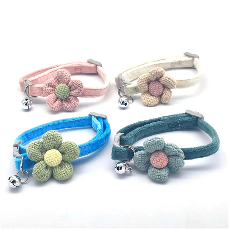 Pet Flower Collar Dog Collar Bell Adjustable Pet Cat Collars Cat Harness Leash Collars For Small Medium Large Dogs Pet Neck Ring
Pet Flower Collar Dog Collar Bell Adjustable Pet Cat Collars Cat Harness Leash Collars For Small Medium Large Dogs Pet Neck Ring